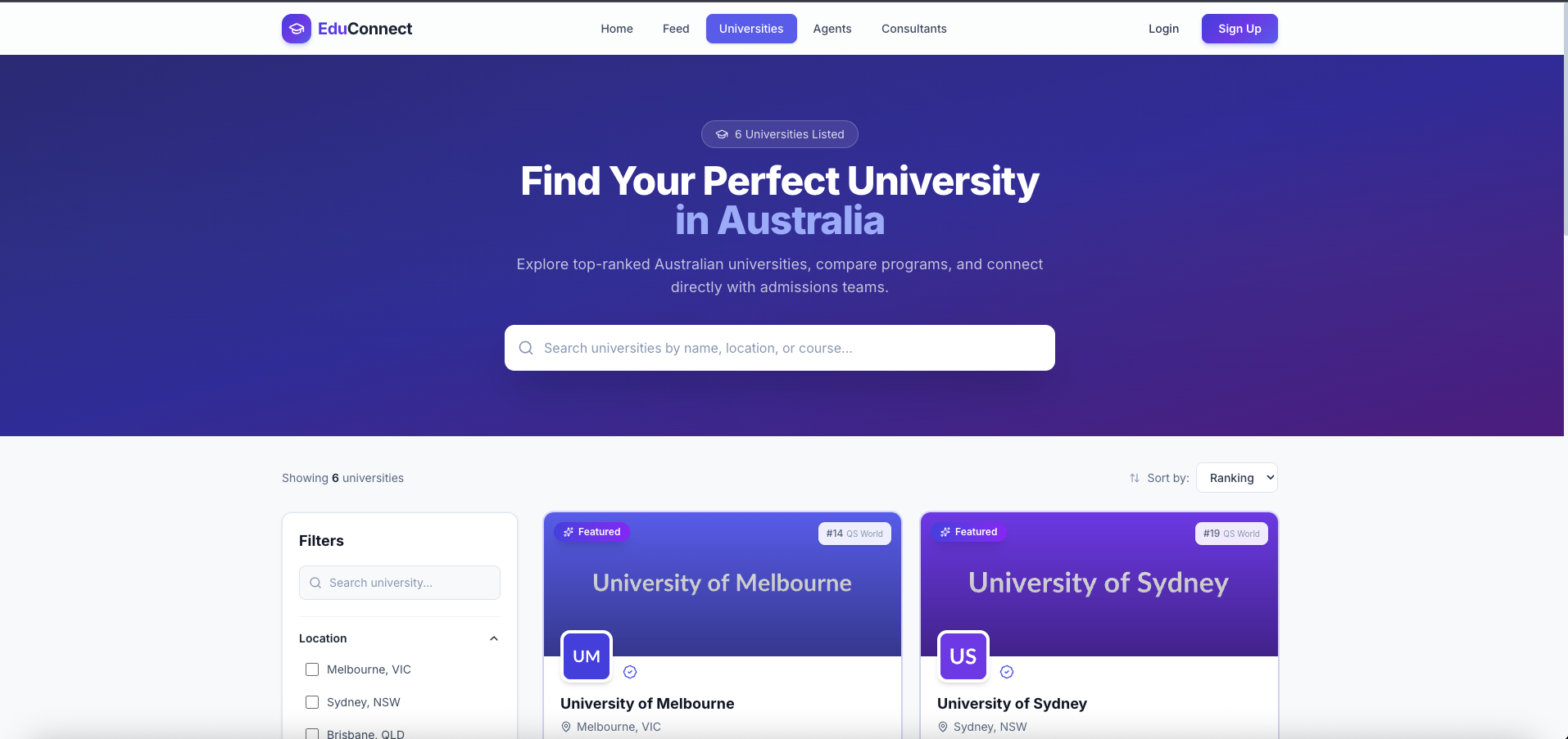 EduConnect Australia — Education Marketplace — Screenshot 3
